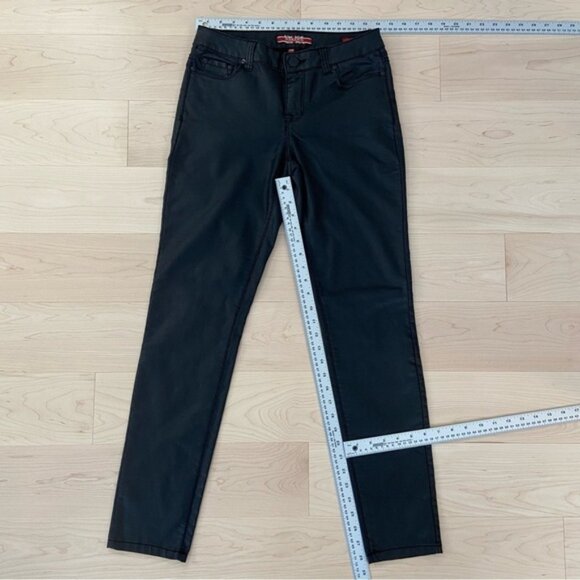 Makers of True Originals jeans black coated shinny super skinny medium rise 28 - Picture 9 of 11